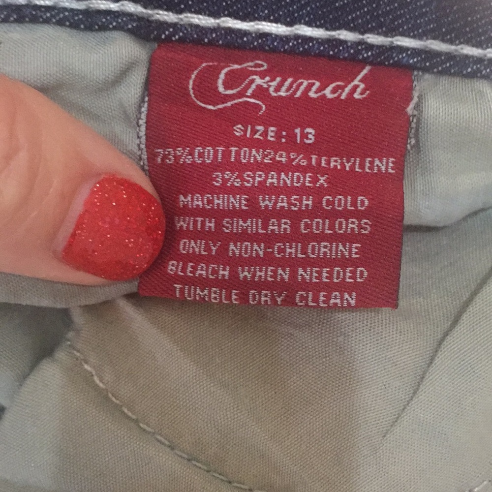 Crunch Distressed Skinny Jeans - Picture 7 of 8